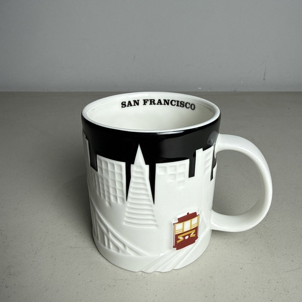 Vintage Starbucks 2012 Collection Series San Francisco Coffee Cup Mug 16 oz.